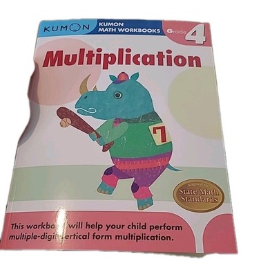 Grade 4 Multiplication : Kumon Math Workbooks by Kumon Publishing North America