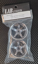Lab Customs Rc Drift Work Emotion T5r 2p Wheels Chrome Offset 8mm Lw-0708c