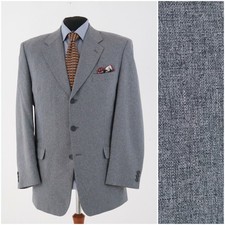 Mens Vintage Blazer 44R UK Size CANDA Sport Coat Grey Jacket