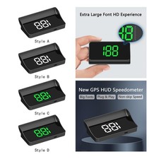 Car Head up Display Speedometer Time LED Display Modern Multifunctional Warning