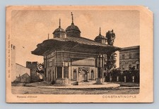 Vintage Constantinople Fontaine d'Ahmed Postcard Early 1900s