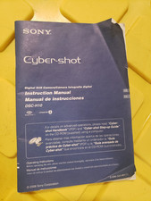 SONY Cyber-Shot Instruction Manual DSC-H10 Handbook Original