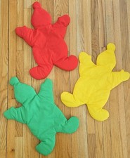 Fabric wall art Judi's Heirloom Tumbling Circus Clowns baby nursery Kids Bedroom