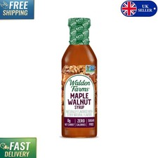 Indulge in Guilt-Free Maple Walnut Syrup - Perfect for Toppings, 710ml Duo
