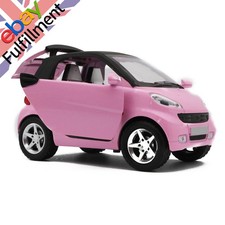Pink 1:32 Car Model Diecast Toy Vehicle Collection Kids Pull Back Sound&Light
