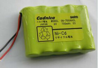 Akku für Cadnica N-700AACL 5 6V 700mAh Rechargeable Battery