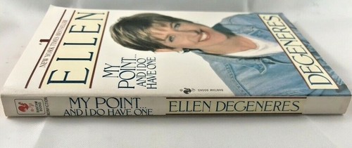 Ellen Degeneres My Point And I do Have One Paperback Book 1995 - Foto 3 di 3