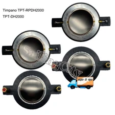 4x Diaphragm Voice Coil For Timpano Tempesta TPT-RPDH2000 TPT-DH2000 Horn Driver