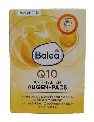 Balea Anti Falten Augenpads Q10 (6 Paar), 12 Stück