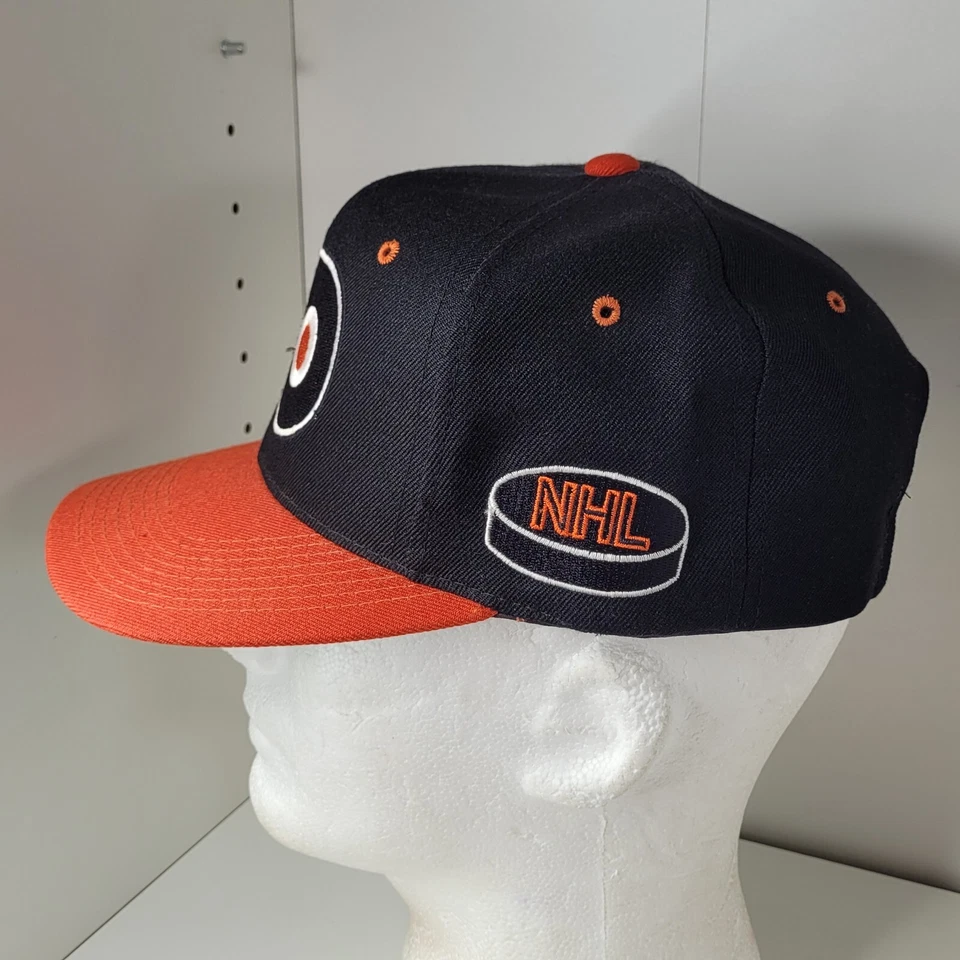 Vintage Philadelphia Flyers Snapback Hat Embroidered NHL Logo Wool Hockey G Cap - Image 3 of 4