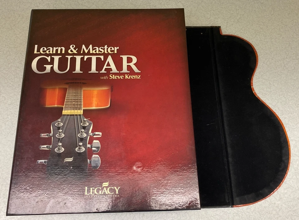 Learn and Master Guitar Steve Krenz 20 DVD & 5 CD Set Lesson Book NOT INCLUDED - Image 3 of 4