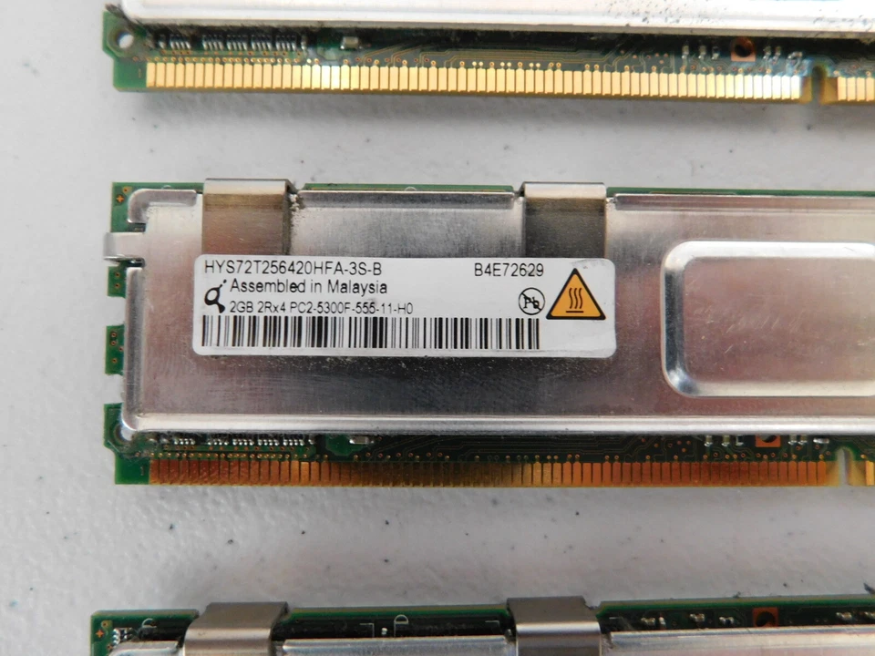 8GB (4x2GB) RAM Memory ECC Dell PowerEdge 2Rx4 PC2-5300 - Image 4 of 4