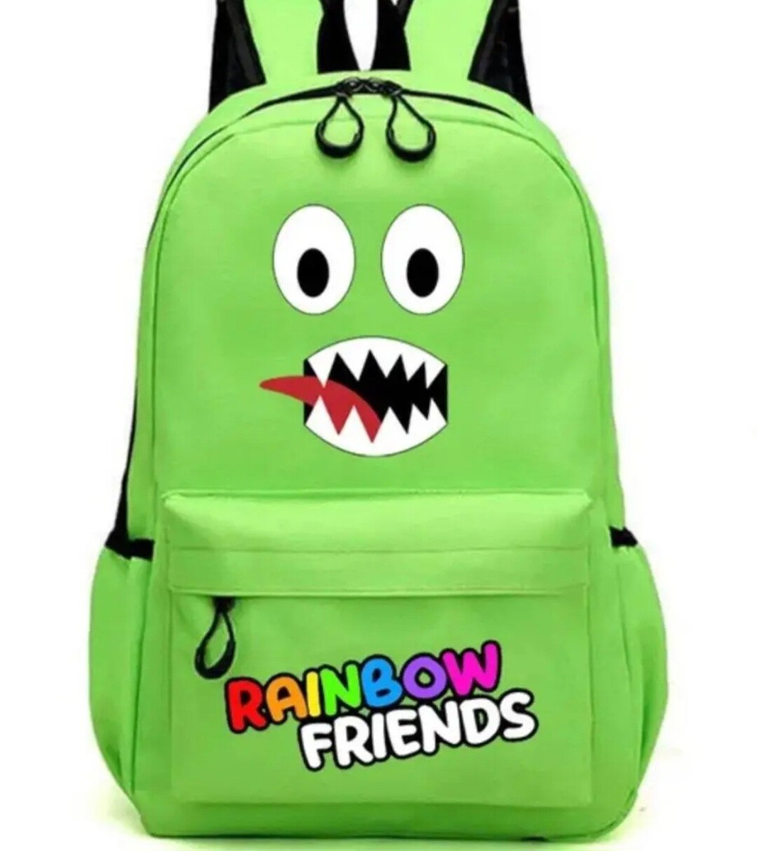 Rainbow Friends Rucksack Für Kinder – 3D-Druck Cartoon-Design, Perfekt Für Schule & Freizeit
