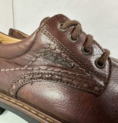 Max Harris Mens Brown Leather Italian Dress Shoes Derby  display picture 2