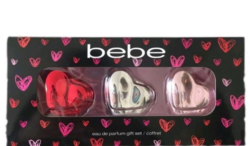 BEBE Perfume 3 PC Gift Set 0.33 OZ Each BEBE +BEBE CHEER +BEBE KISS ME  Sealed | eBay