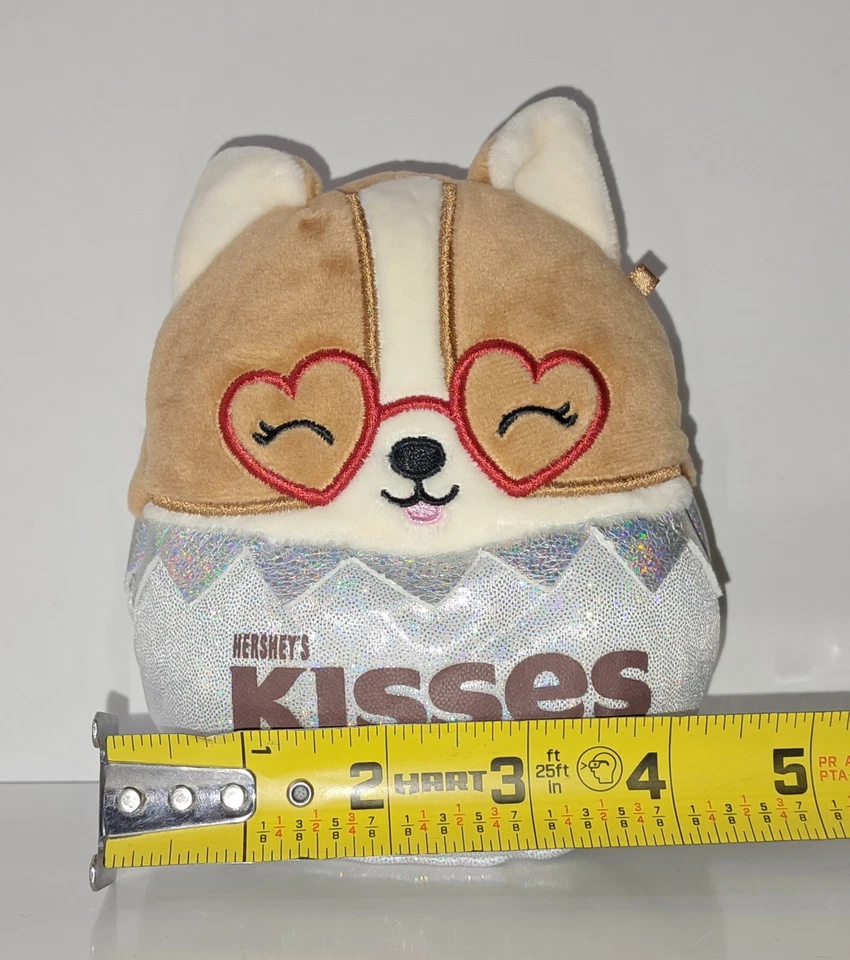 Corgi Squishmallow Regina Special Edition Hersheys Kisses Valentines Day 2023 - Image 3 of 4