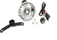 Authentic Arlen Ness Deep Cut Chrome Horn Billet Aluminum 07 - 2020 Xl New Usa