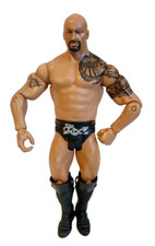 The Rock Dwayne Johnson Mattel 2011 Wrestling Figure WWE