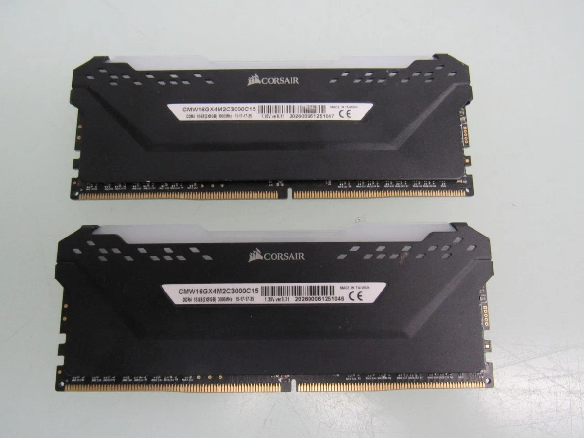 Troende Og bøf Corsair Vengeance RGB PRO 16GB 2x8GB DDR4 3000MHz CL15 MEMORY  CMW16GX4M2C3000C15 | eBay