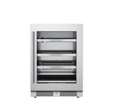 Landmark 24" Stainless Steel 147 Can Capacity Beverage Cooler - L3024UI1BSG-RH