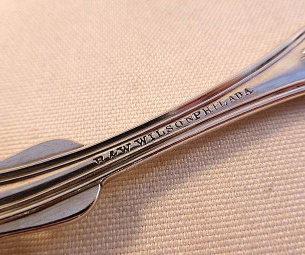 Серебряная чайная ложка R&W Wilson Philadelphia - Изображение 3 из 3