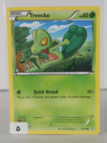 Treecko - XY Primal Clash - 6/160 - Pokemon TCG - Common - Picture 17 of 36