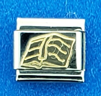Nomination 18k Book Charm