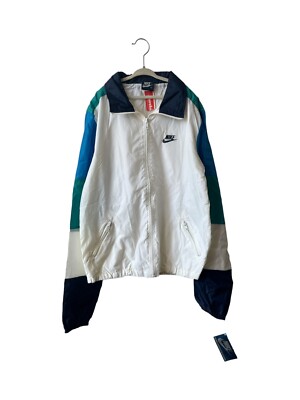 vintage nike blue tag windbreaker jacket youth size XL deadstock