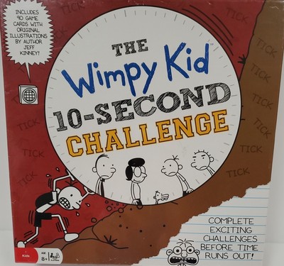The Wimpy Kid 10 Second Challenge Game Pressman Age 8+ NEW Sealed