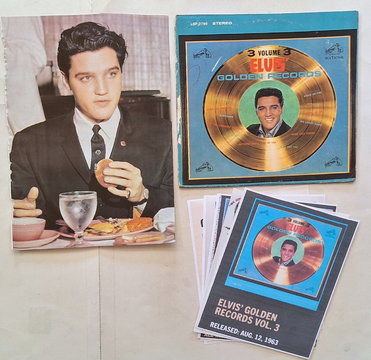 英LP Elvis Presley Golden Records Volume3 ELVIS PRESLEY 