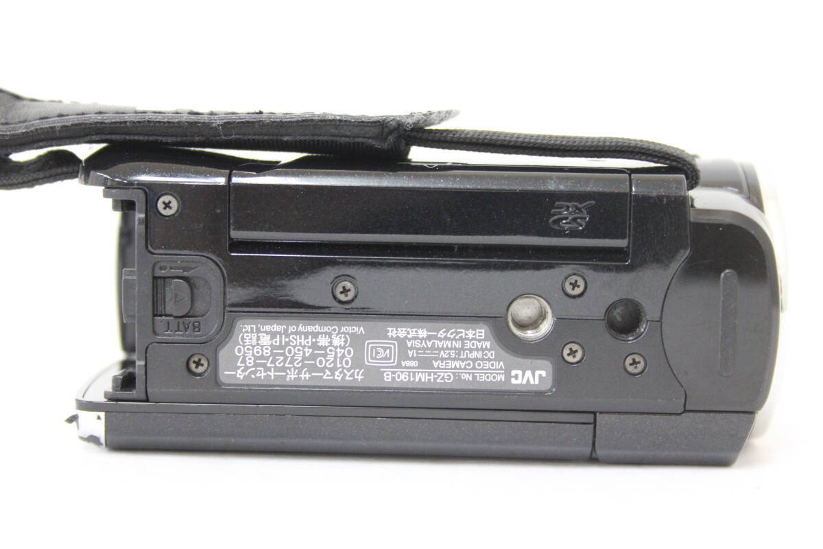 JVC Everio GZ-HM190-B Black Camcorder 40x Optical Zoom Used JVC Everio GZ-HM190-B Black Camcorder 40x Optical Zoom Used