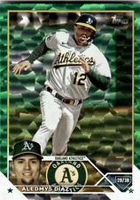 2023 Topps Update Base GREEN FOIL /499 1-330 You Pick Complete Your Set