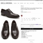 *NEW* $779 Caporicci Abrasivato 9 M Italian Patent Calfskin Tuxedo * new Trees — photo 3