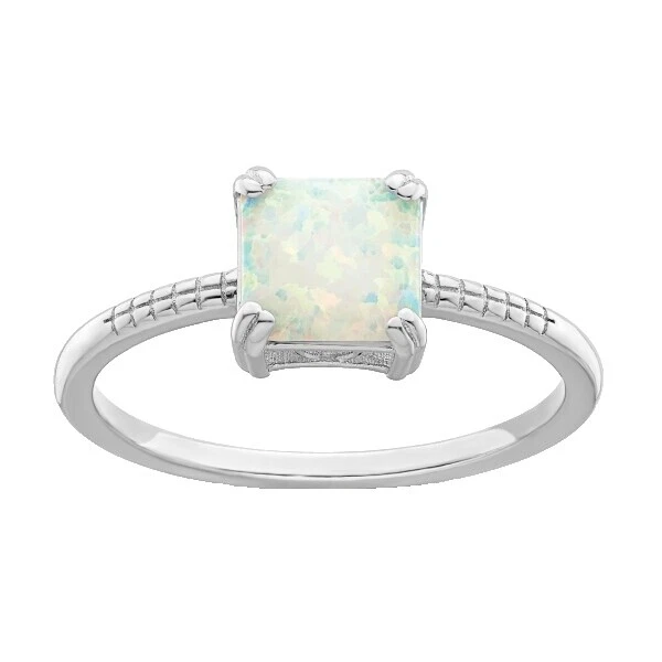 Anillo cuadrado Anillos de Moda