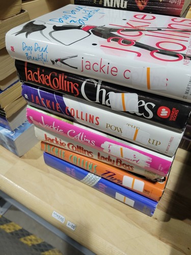 Lot of 10 Hardcover Books by Jackie Collins - Random Mix - Picture 3 of 4