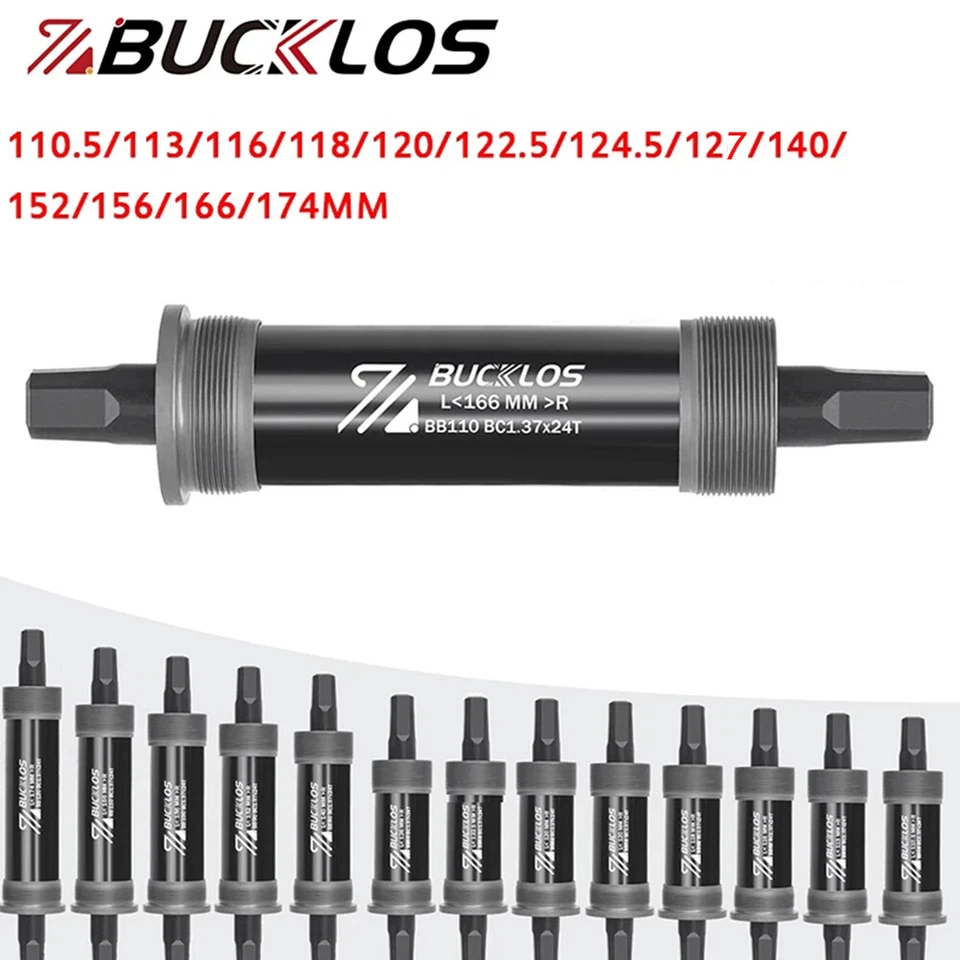 Soporte inferior cuadrado para bicicleta JIS rodamiento sellado para Shimano BSA 68 roscado Foto 2 de 4