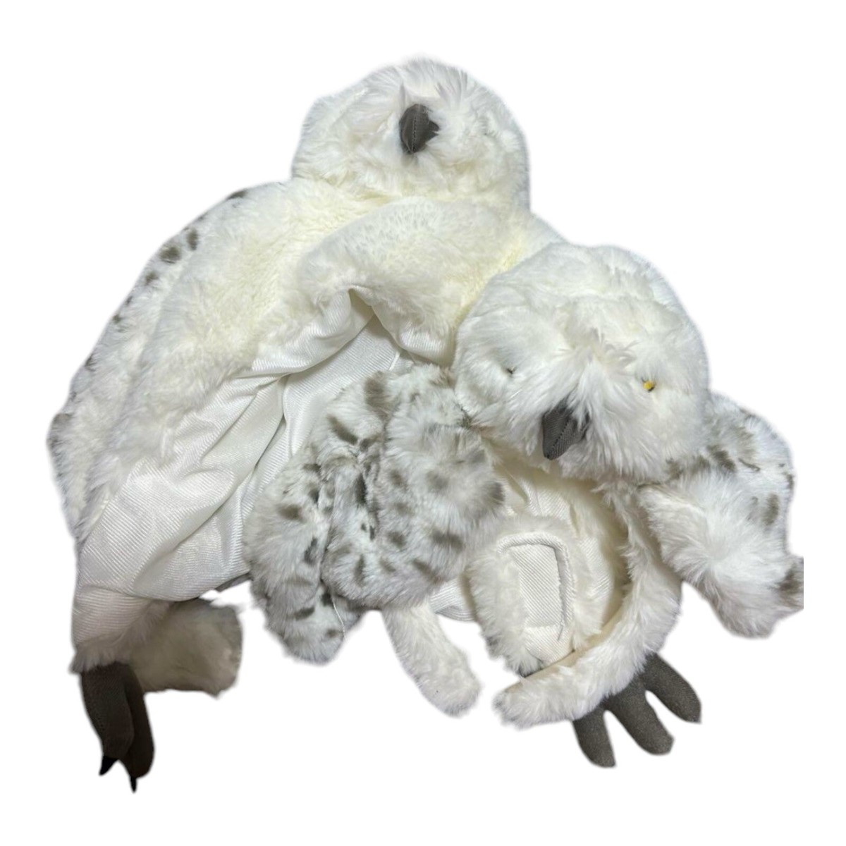 2sets USJ headband & Fan Cap Hedwig Harry Potter Owl Universal