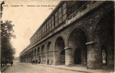 Old postcard Paris 16th Station du Point du Jour (539340)
