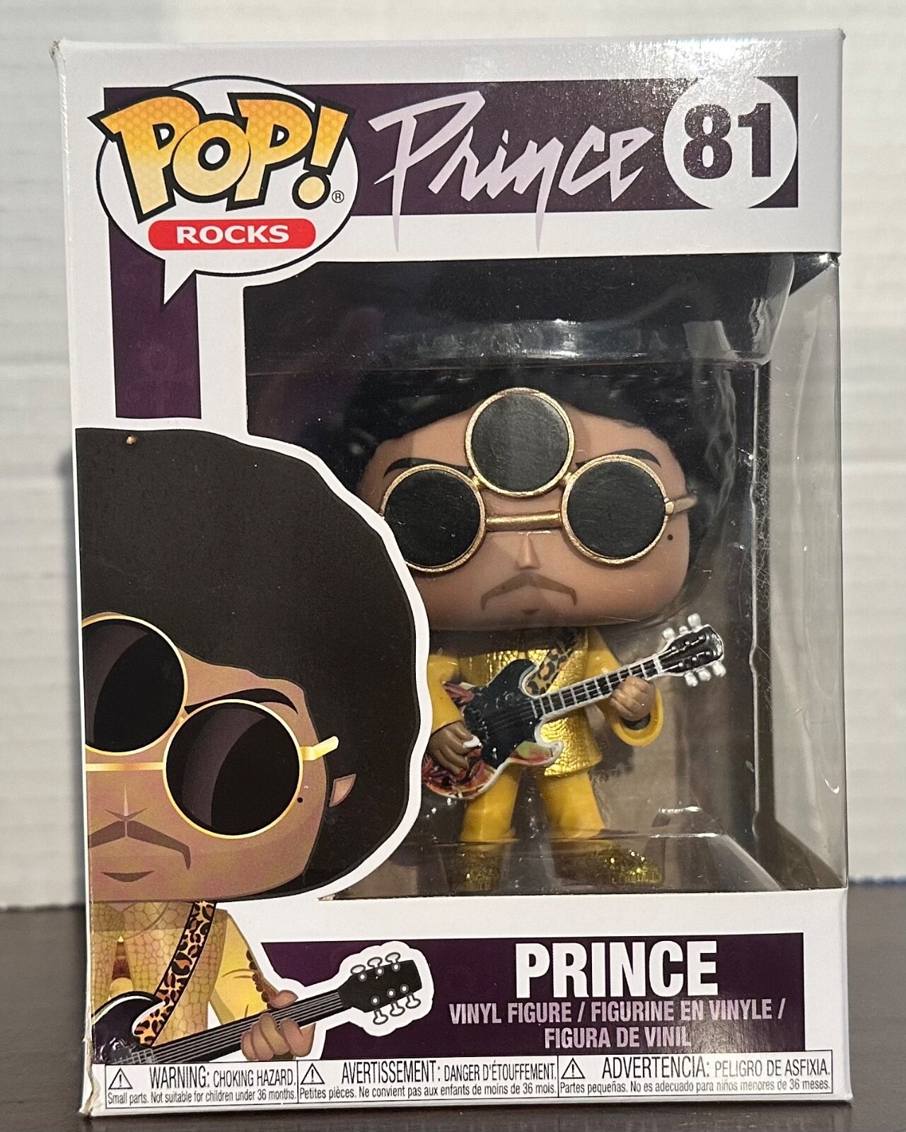 Funko Pop Rocks #81 Prince 3Rd Eye Girl Vaulted Retired Read With Pop Protector