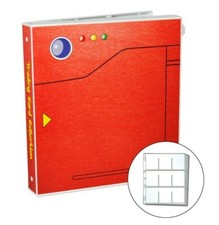 Kit de almacenamiento temático UniKeep Pokedex para cartas coleccionables Pokémon - Incluye 20 páginas