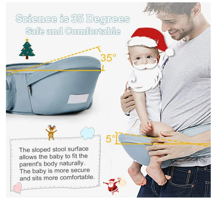 Cargador De Bebes Canguro Mochila Fular Portabebes Cangurera Seguro Ergonómico Foto 4 de 4