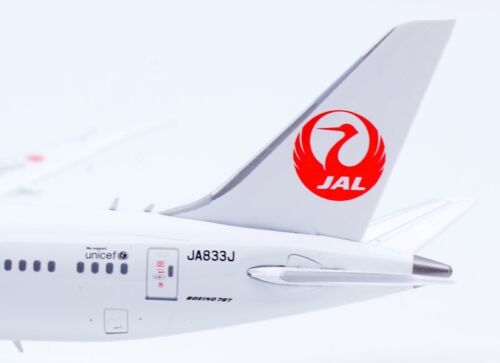 Modelo de avión fundido a presión 1:400 JC Wings Japan Airlines JAL Boeing B787-8 JA833J - Imagen 14 de 15