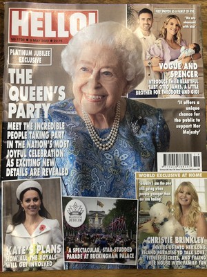 Kate Middleton Jubilee 2022 UK HELLO! Magazine, Platinum Jubilee