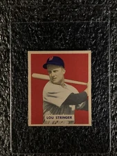 1949 Bowman Baseball High Number #183 Lou Stringer EX/MT