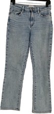 Paige Women  s Size 27 Hoxton Slim Crop Light Wash Stretch Denim Jeans