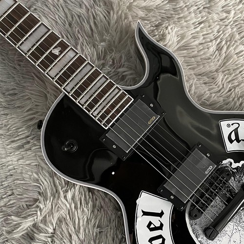 Guitarra Eléctrica Black Wylde Zakk Black Label Society LP Diapasón de Palisandro Soild - Imagen 4 de 8