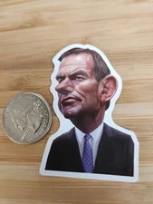 TONY ABBOTT STICKER Politics Australian Politician UK Politics