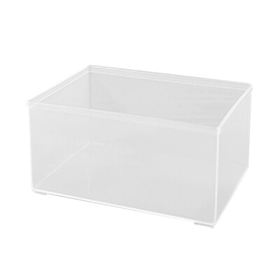 PP Plastic Component Storage Box Transparent Stack Tool Box for Organizing Tools