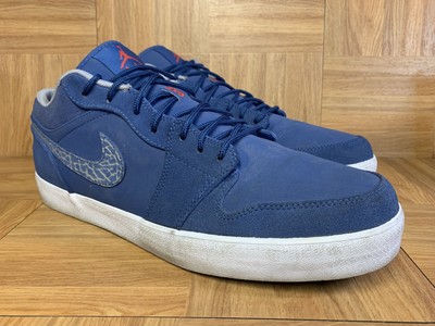 RARE Nike Air Jordan V.2 Low Elephant Print True Blue Fire Red 14  552312-403 | eBay