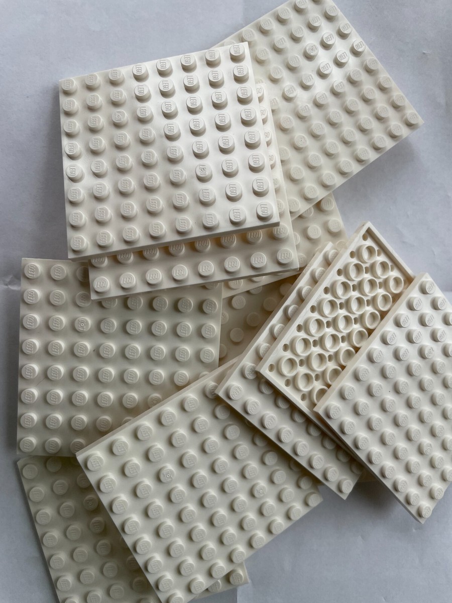 LEGO-NEW-#41539-WHITE- X PLATE -2 PIECES